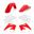 Afbeeldingen van AC 0007527.553.003<>PLASTIC KITS HONDA CRF 450R 02-03