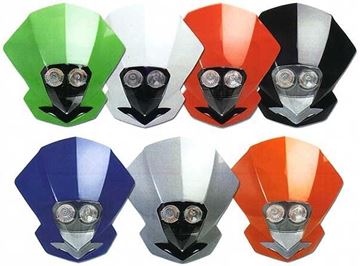 Afbeeldingen van *Polisport Headlight EMX Double Orange