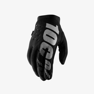 Afbeeldingen van 100% Handschoen Brisker - Black
