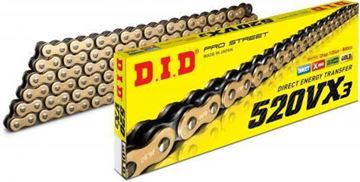 Afbeeldingen van DID 520 VX3 chain (118links)