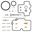 Afbeeldingen van ProX Carburetor Rebuild Kit WR250F '03