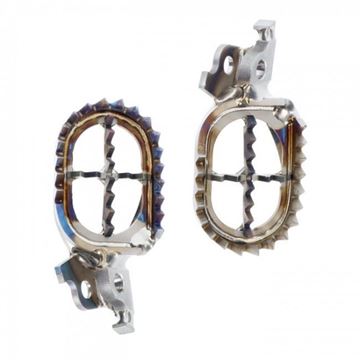 Afbeeldingen van TMV Titanium Footpegs Honda, KXF