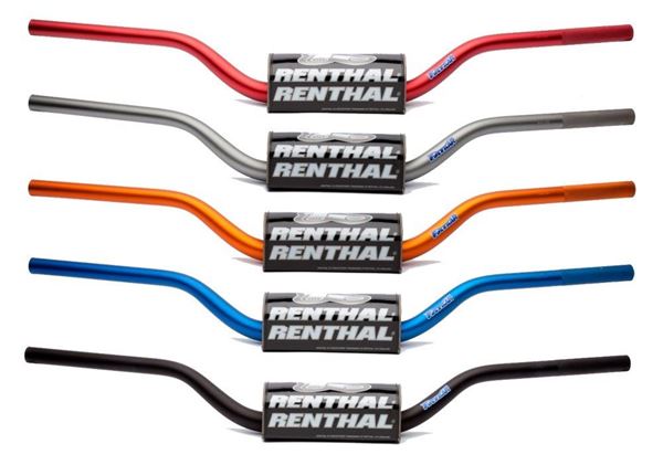 Afbeelding van Renthal Fatbar Low SX+F RM+Z 06-13 Titanium