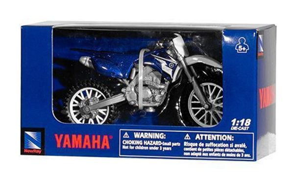 Afbeelding van Miniatuur motor 1:18 Cross Yamaha