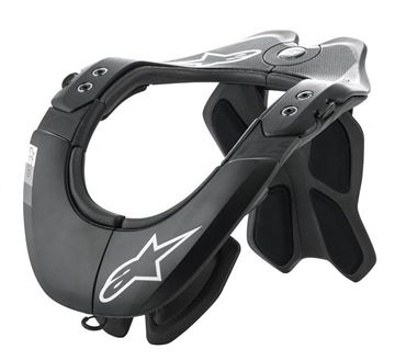 Afbeeldingen van BNS Tech 2 Neckbrace - Black/Gray - Alpinestars