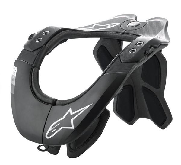 Afbeelding van BNS Tech 2 Neckbrace - Black/Gray - Alpinestars