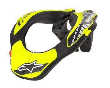 Afbeeldingen van Youth Neck Support - Black/Yellow - Alpinestars