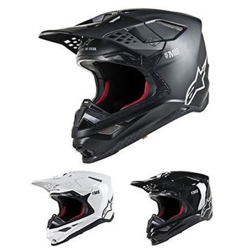 Afbeeldingen van Supertech M8 Solid Helmet - Kies uw kleur - Alpinestars