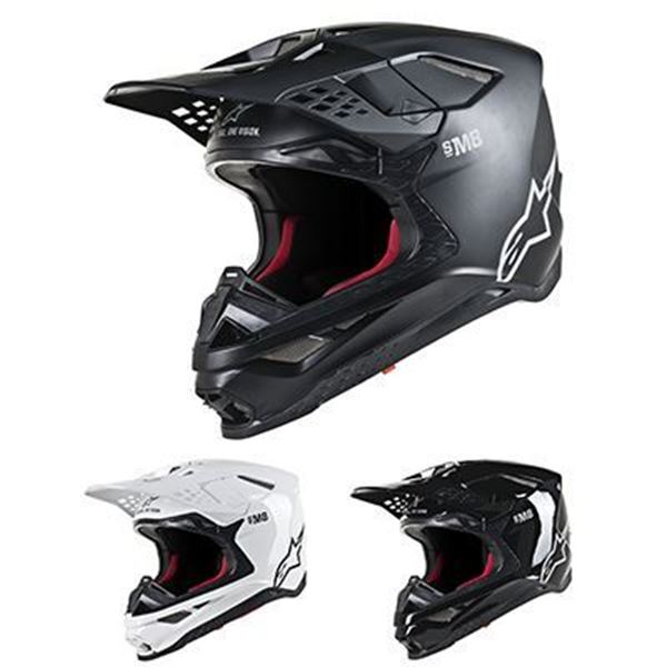 Afbeelding van Supertech M8 Solid Helmet - Kies uw kleur - Alpinestars
