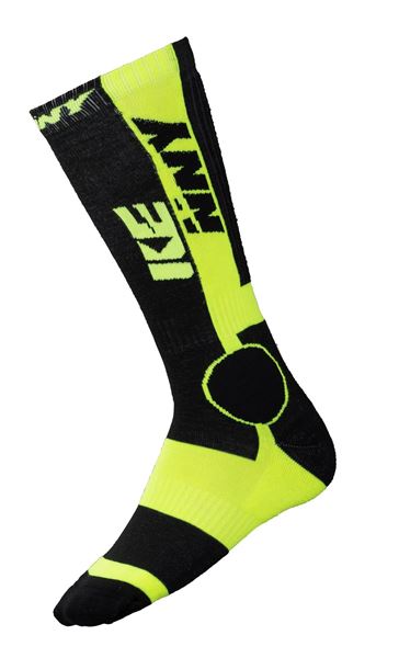 Afbeelding van Mx Tech Socks Black Neon Yellow