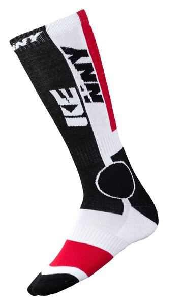 Afbeelding van Mx Tech Socks Red Black White