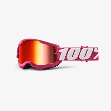Afbeeldingen van 100% Strata 2 Crossbril Youth - Fletcher - Spiegel lens