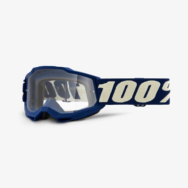 Afbeelding van 100% Accuri 2 Crossbril Youth - Deepmarine - Heldere lens
