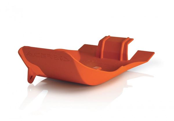 Afbeelding van SKID PLATE KTM EXC 250/300 06/16 + SX250 06/16 + HUSQVARNA TC250 14/16 + TE250-300 14/16 - ORANGE