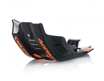 Afbeeldingen van SKID PLATE KTM SXF 450 16/18 + HUSQVARNA FC450 16/18 + FE 450-501 17/19 – BLACK