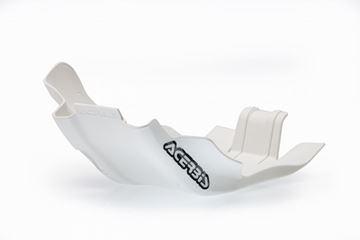 Afbeeldingen van SKID PLATE KTM EXC 250-300 17/19 + HUSQVARNA TE 250-300 17/19 – WHITE