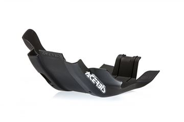 Afbeeldingen van SKID PLATE KTM EXC 250-300 17/19 + HUSQVARNA TE 250-300 17/19 – BLACK