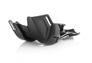 Afbeeldingen van SKID PLATE KTM SX125 16/20 + SX250 16/18 + EXC125 17/20 + HUSQVARNA TC125 16/20 + TE125 17/20 – BLACK
