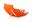 Afbeeldingen van SKID PLATE HUSQ FC + KTM SXF 450 19-20 - ORANGE/WHITE