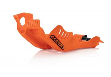 Afbeeldingen van SKID PLATE HUSQ TC + KTM SX 250 19-20 - ORANGE/BLACK