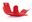 Afbeeldingen van SKID PLATE LINK CV BETA RR250 / 300 18-19 - RED