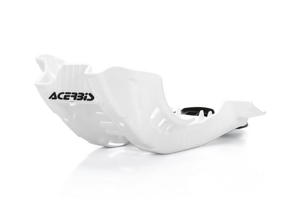 Afbeelding van SKID PLATE HUSKY FE 250/350 2020 - WHITE/BLACK