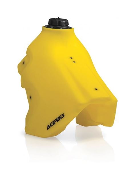 Afbeelding van FUEL TANK KAW-SUZ DR400Z KLX400 00/15 - 14L - YELLOW