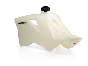 Afbeeldingen van FUEL TANK KTM EXC 120-200-250-300 08/11 + EXC-F 250-400-450-530 08/11+ SX 125-150-250 08/10 + SX-F 450-505 08/10 13 liter - CLEAR