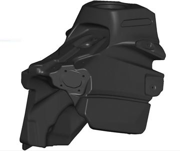 Afbeeldingen van FUEL TANK KTM 12L SX/XC 2019-2020 CARBURATOR - BLACK