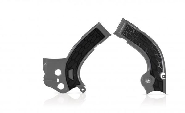 Afbeelding van FRAME PROTECTOR X-GRIP YZF 250 14-16 + 450 14-15 + WRF250 15/18 - SILVER
