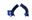 Afbeeldingen van FRAME PROTECTOR X-GRIP YZF 250 14-16 + 450 14-15 + WRF250 15/18 - BLUE