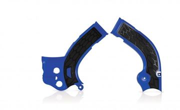 Afbeeldingen van FRAME PROTECTOR X-GRIP YZF 250 14-16 + 450 14-15 + WRF250 15/18 - BLUE