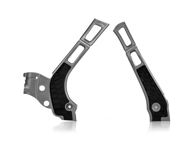 Afbeelding van FRAME PROTECTOR X-GRIP YZ + WR 125-250 06/19 - SILVER