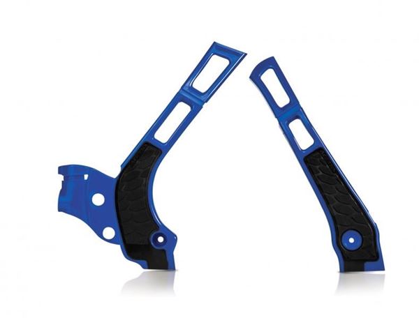 Afbeelding van FRAME PROTECTOR X-GRIP YZ + WR 125-250 06/19 - BLUE