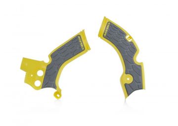 Afbeeldingen van X-GRIP Frameprotector RMZ 250 2015-2018 - YELLOW/GREY
