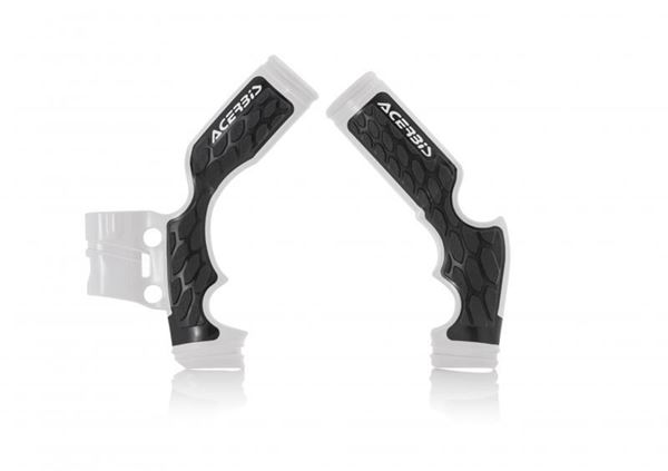 Afbeelding van X-GRIP Frameprotector KTM SX 65 14/20 + HVA SX65 15/20 - WHITE/BLACK