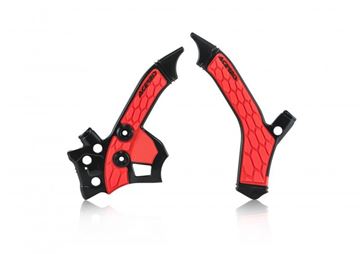 Afbeeldingen van FRAME PROTECTOR X-GRIP CRF250L 13-20 - BLACK/RED
