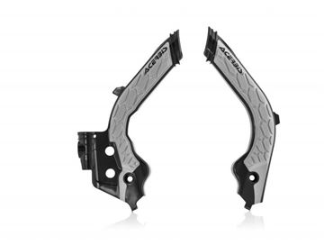 Afbeeldingen van FRAME PROTECTOR X-GRIP HUSQ TC-FC 19-20 - BLACK/GREY