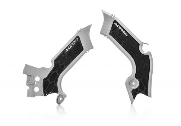 Afbeelding van FRAME PROTECTORﾠX-GRIP KAW KXF 450 19-20 - GREY/BLACK