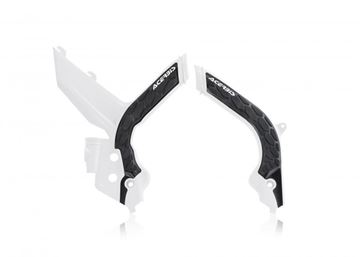 Afbeeldingen van FRAME PROTECTOR X-GRIP KTM EXC 2020 - WHITE/BLACK