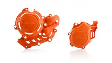 Afbeeldingen van X-POWER KIT PROTECTOR KTM SXF 450 16/18 - HUSQ FC 450 16/18 - ORANGE