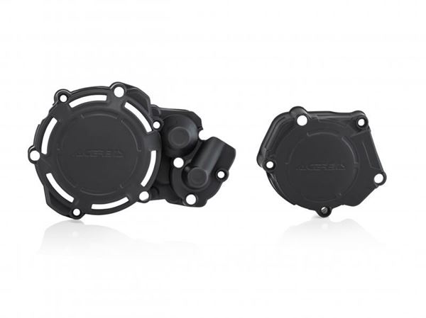 Afbeelding van X-POWER ENGINE PROTECTORS YZ 250 2005-2020 - BLACK