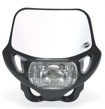 Afbeeldingen van DHH CERTIFIED HEADLIGHT - BLACK