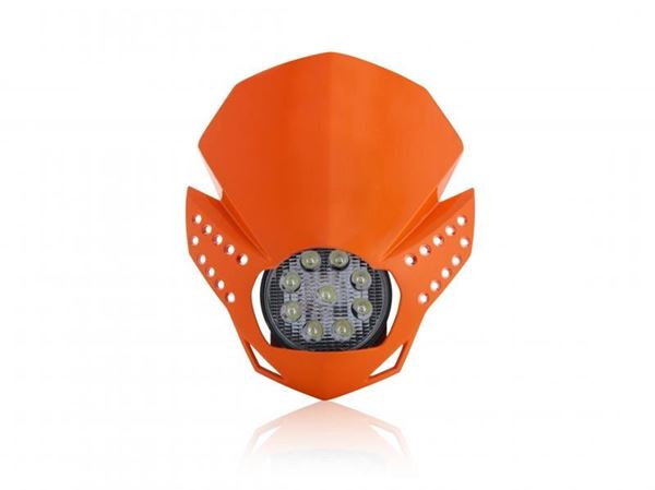 Afbeelding van HEADLIGHT LED FULMINE - ORANGE