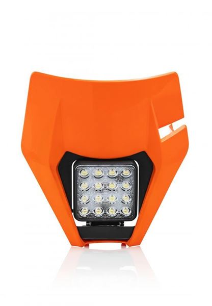 Afbeelding van VSL HEADLIGHT MASK KTM 17-19 - ORANGE