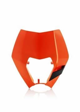 Afbeeldingen van HEADLIGHT MASK KTM 09-13 - ORANGE
