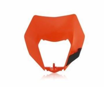 Afbeeldingen van HEADLIGHT MASK KTM 14-16 - ORANGE
