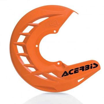 Afbeeldingen van X-BRAKE FRONT DISC COVER - ORANGE