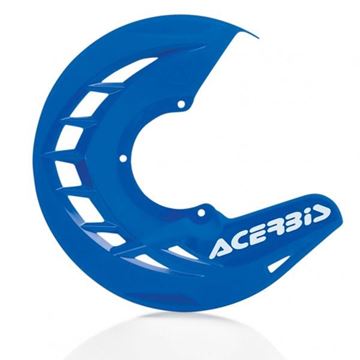 Afbeeldingen van X-BRAKE FRONT DISC COVER - BLUE