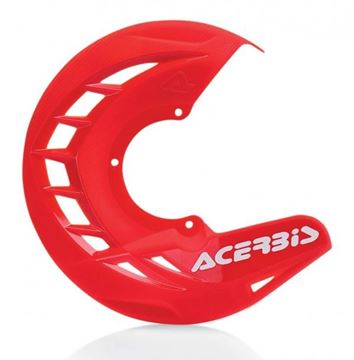 Afbeeldingen van X-BRAKE FRONT DISC COVER - RED